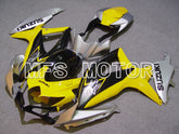 Suzuki GSXR600 GSXR750 2008-2010 Injection ABS Fairing - Factory Style - Yellow Silver Black - MFS5114